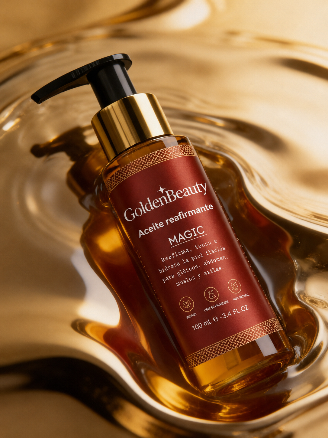 Magic Sculptra™ Aceite Corporal Reafirmante de Alta Nutrición 100ml