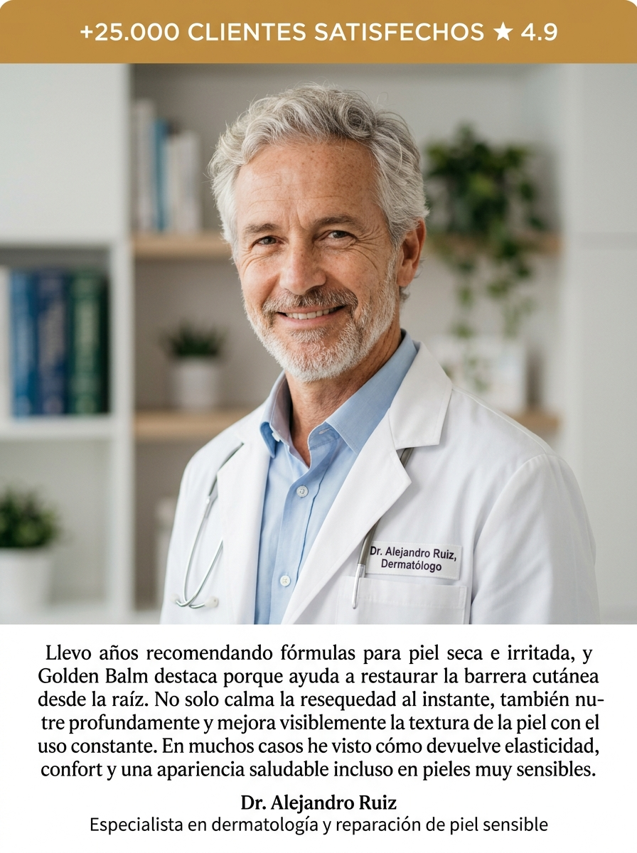 Golden Balm: Sebo de Res y Miel de Manuka reparación intensa con ingredientes 100% naturales