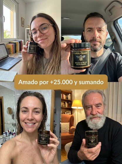 Golden Balm: Sebo de Res y Miel de Manuka reparación intensa con ingredientes 100% naturales